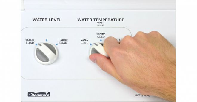 Choisir un programme de lavage à froid