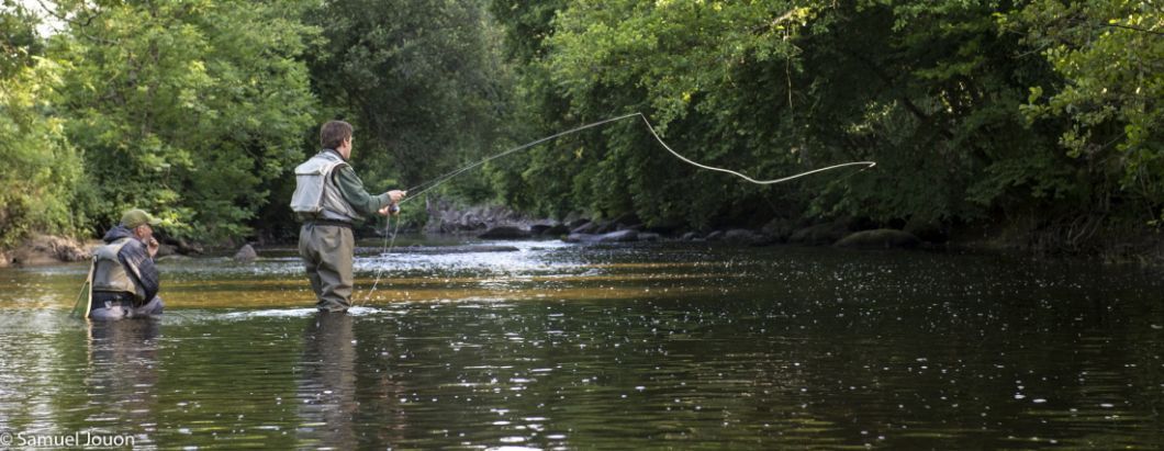 Materiel peche a la mouche en eau douce. Riverstones