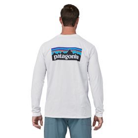 Tee shirt M's LS P-6 Logo Responsibili-Tee Patagonia