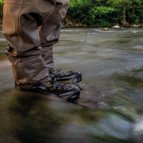 Chaussures de wading NAHKA semelle caoutchouc Michelin