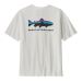 Tee-shirt Homme Patagonia Home Water Trout WHI