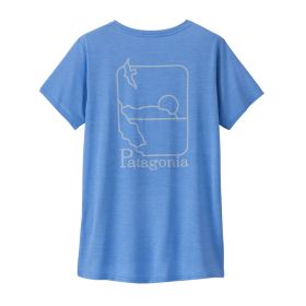 W's Cap Cool Daily Graphic Shirt - Waters SDAX