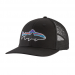 Fitz Roy Trout Trucker Hat Blak BLK