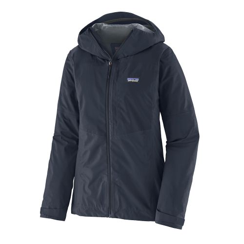 W's Boulder Fork Rain Jacket (Bleu marine - XL)