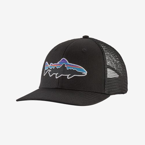 Fitz Roy Trout Trucker Hat BLK