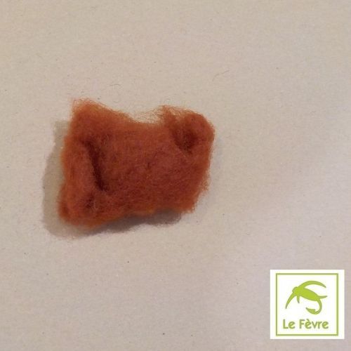 Laine de mouton d'Ouessant LE FEVRE marron