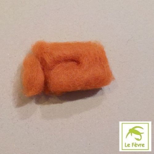 Laine de mouton d'Ouessant LE FEVRE rouille