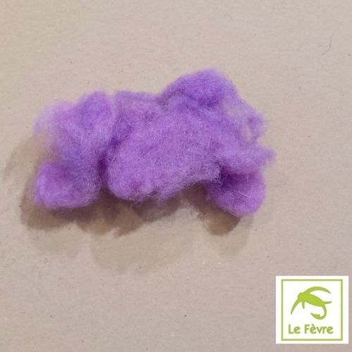 Laine de mouton d'Ouessant LE FEVRE violet clair