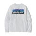 M's LS P-6 Logo Responsibili-Tee WHI