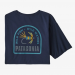 Soft Hackle Organic Cotton T-Shirt Navy