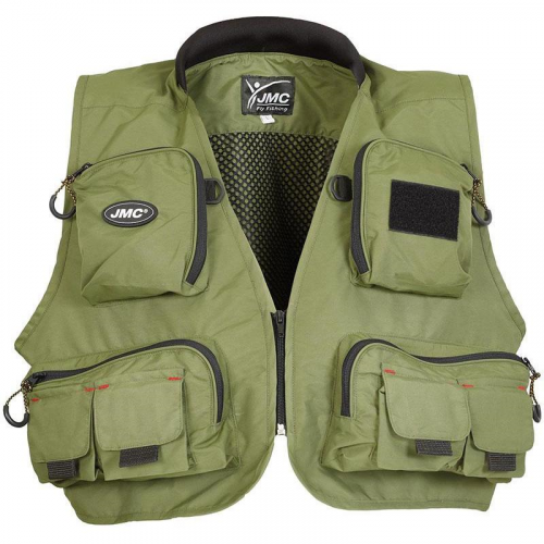 Gilet de pêche DIPLOMAT JMC Olive