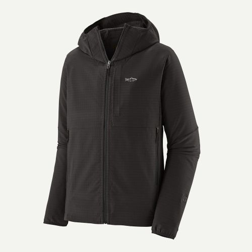 M's R1 TechFace Fitz Roy Trout Hoody BLK