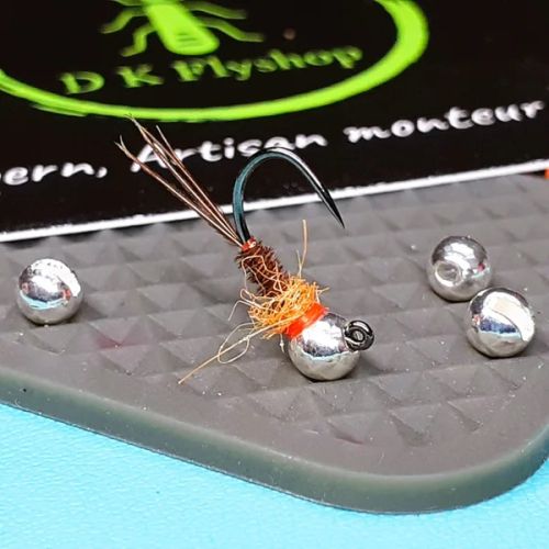 Mouche NYMPHE TAIL Orange DK Flyshop