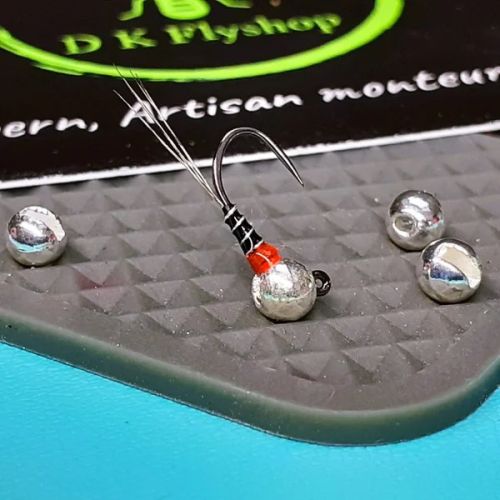 Mouche NYMPHE SKINNY Argent DK Flyshop