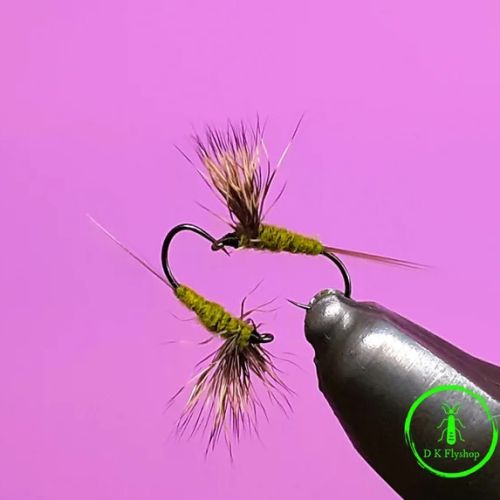 Mouche EPHEMERE Olive DK Flyshop