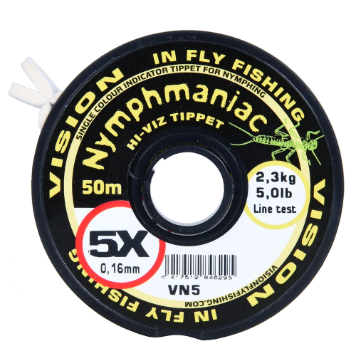 Nymphmaniac Hi-Viz Tippet Vision