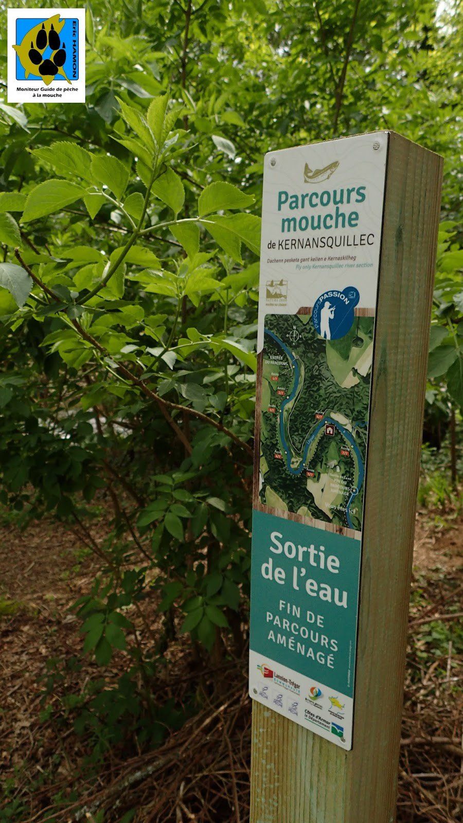 Balisage Pêche à la mouche de Kernansquilles